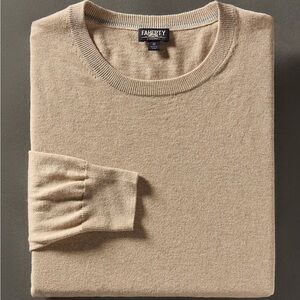 Faherty Movement™ Crewneck Sweater- Soft Dune  $78